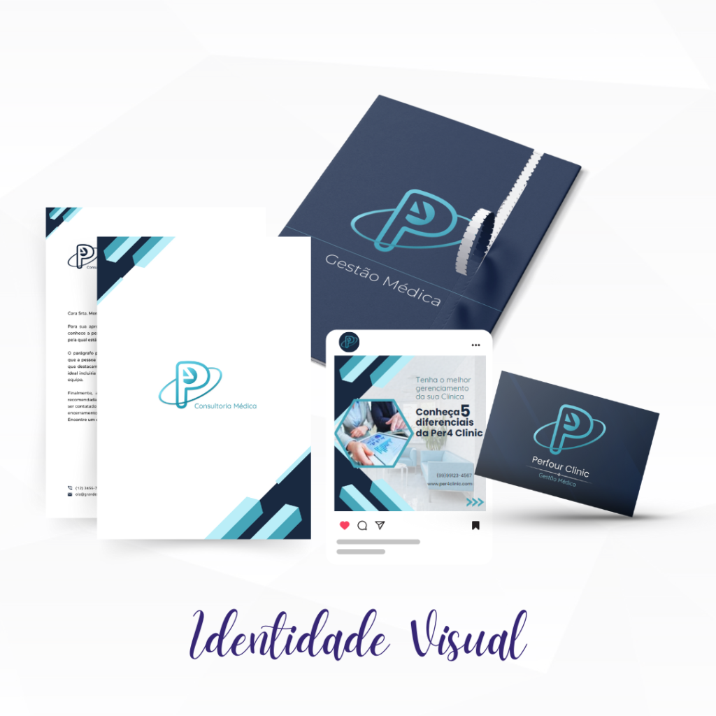 Projeto de Identidade visual em diferentes aplicações impressas e digitais